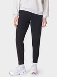 Sweaty Betty Luxe Fleece Joggers, Black