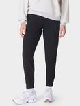 Sweaty Betty Luxe Fleece 27" Joggers, Black