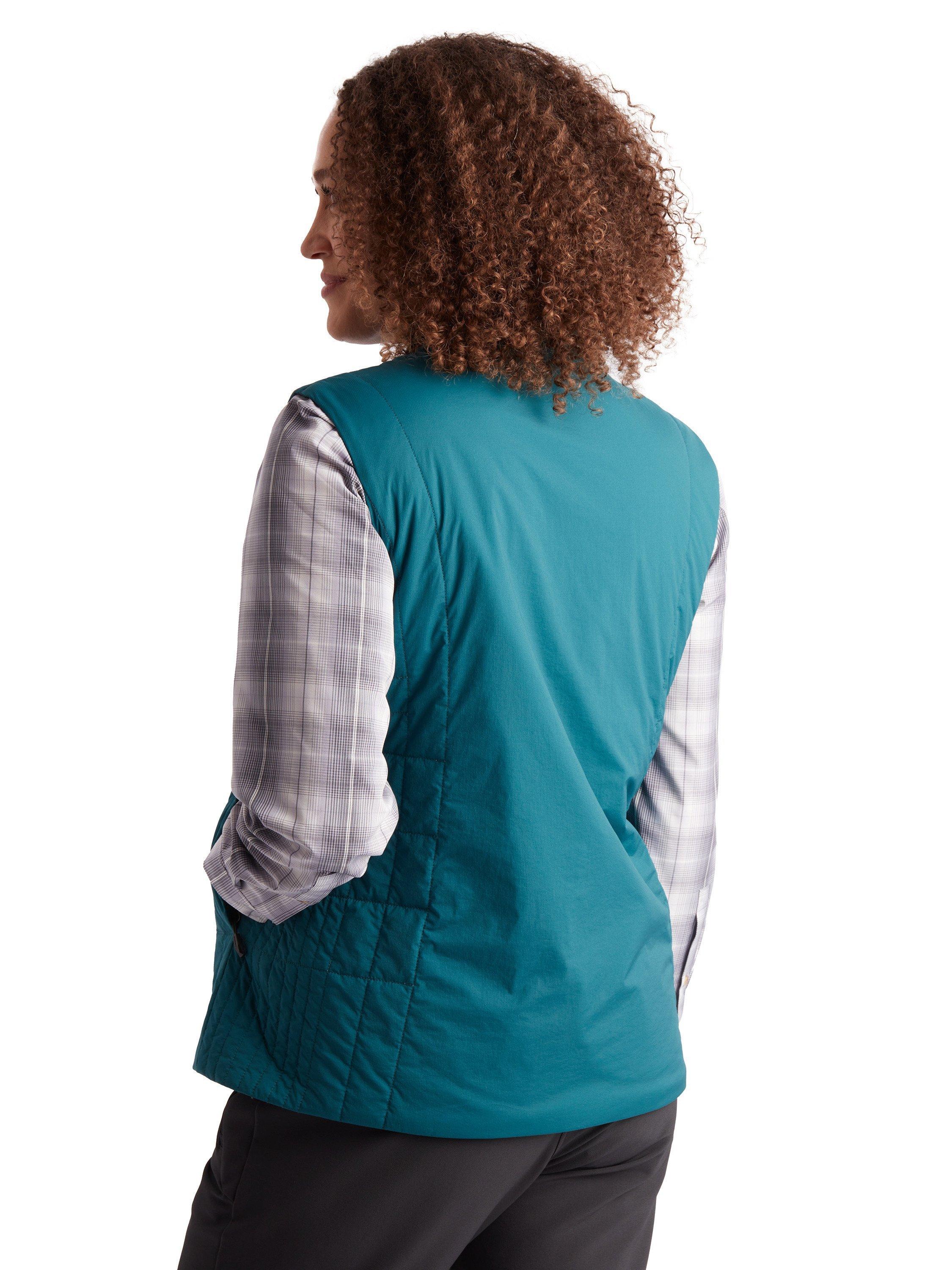 Product image 2 of 4, which shows Rohan Rime Insulated Quilted Gilet, Pacific Green, XS