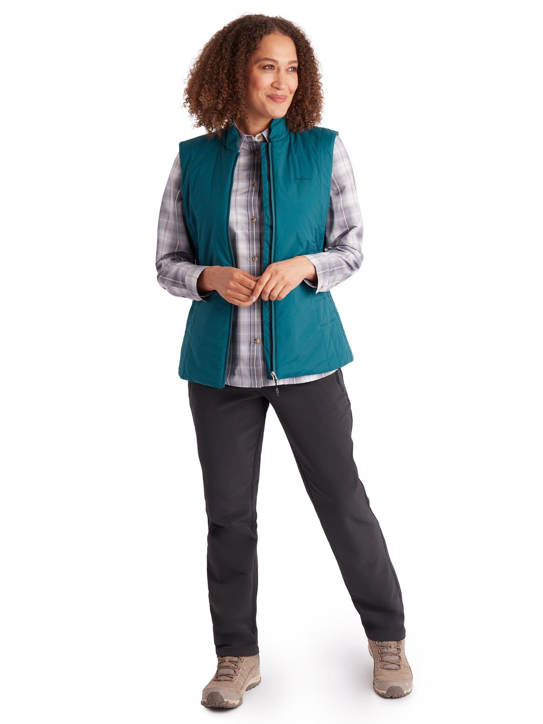 Product image 4 of 4, which shows Rohan Rime Insulated Quilted Gilet, Pacific Green, XS