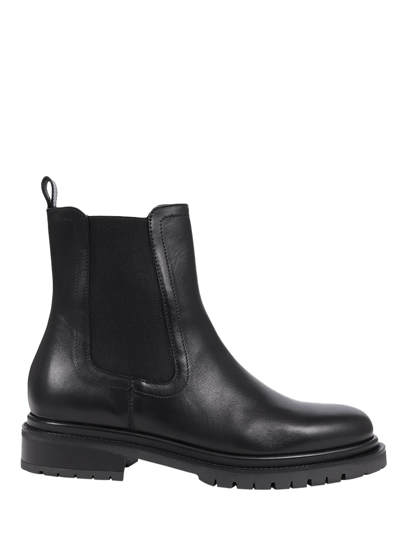 Jones Bootmaker Kefalonia Leather Chelsea Boots Black