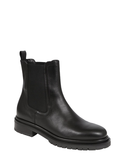 Jones Bootmaker Kefalonia Leather Chelsea Boots, Black - view 2, Black