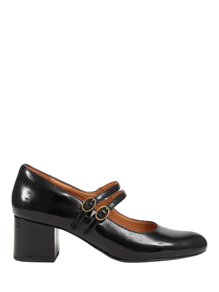 Jones Bootmaker Xanthi Patent Leather Heeled Mary Janes, Black, Black