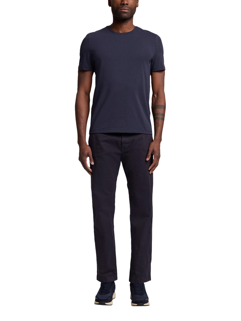 Product image 3 of 6, which shows 7 For All Mankind Luxe Performance Cotton T-Shirt, Navy, S