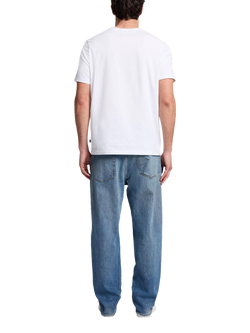 7 For All Mankind Luxe Performance Cotton T-Shirt, White - view 2, White