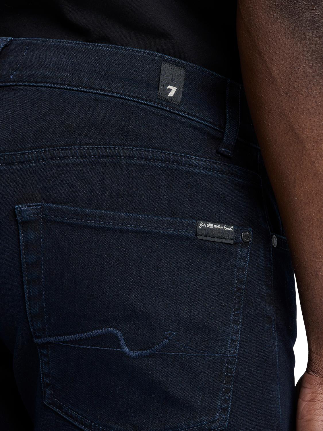 Product image 5 of 6, which shows 7 For All Mankind Standard Luxe Jeans, Blue Black, 30R