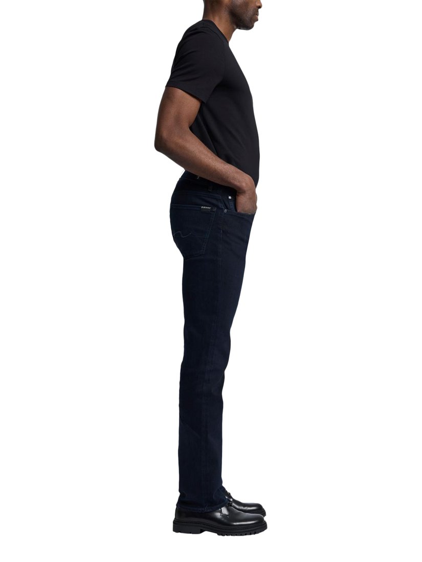 Product image 6 of 6, which shows 7 For All Mankind Standard Luxe Jeans, Blue Black, 30R