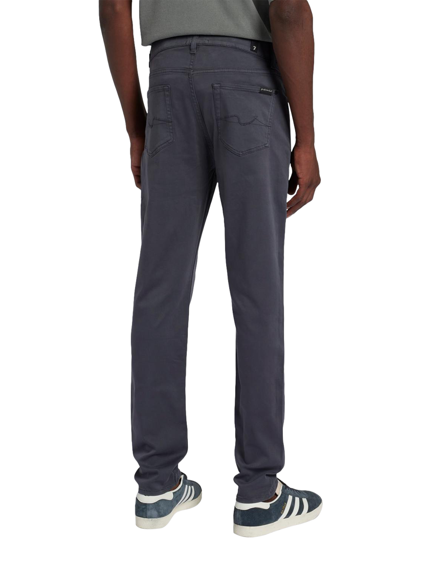 Product image 2 of 6, which shows 7 For All Mankind Slimmy Tapered Luxe Jeans, Grey, 30R