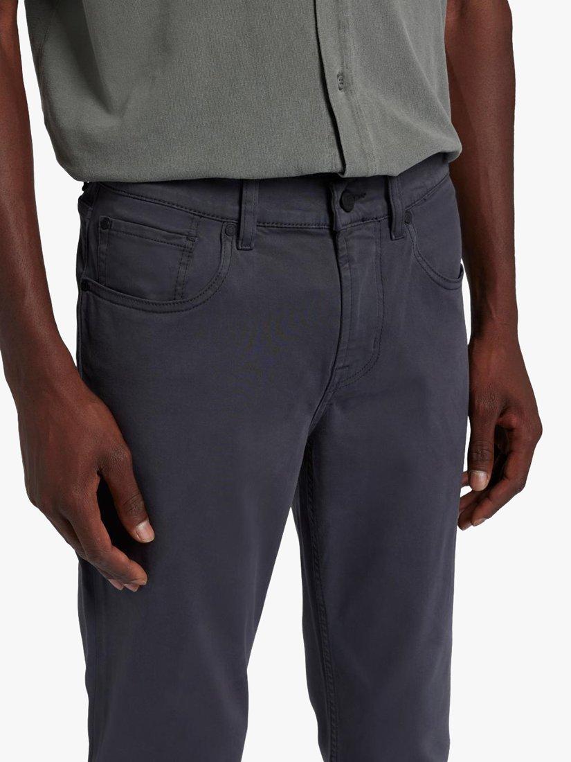 Product image 5 of 6, which shows 7 For All Mankind Slimmy Tapered Luxe Jeans, Grey, 30R