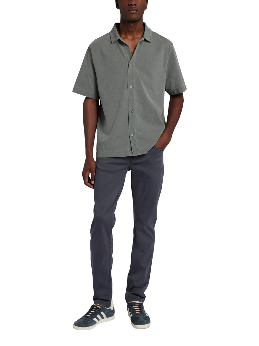 Product image 6 of 6, which shows 7 For All Mankind Slimmy Tapered Luxe Jeans, Grey, 30R