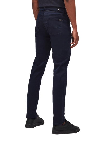 7 For All Mankind Slimmy Tapered Luxe Jeans, Navy - view 2, Navy