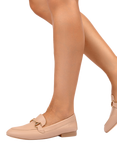 Paradox London Christa Loafers, Nude