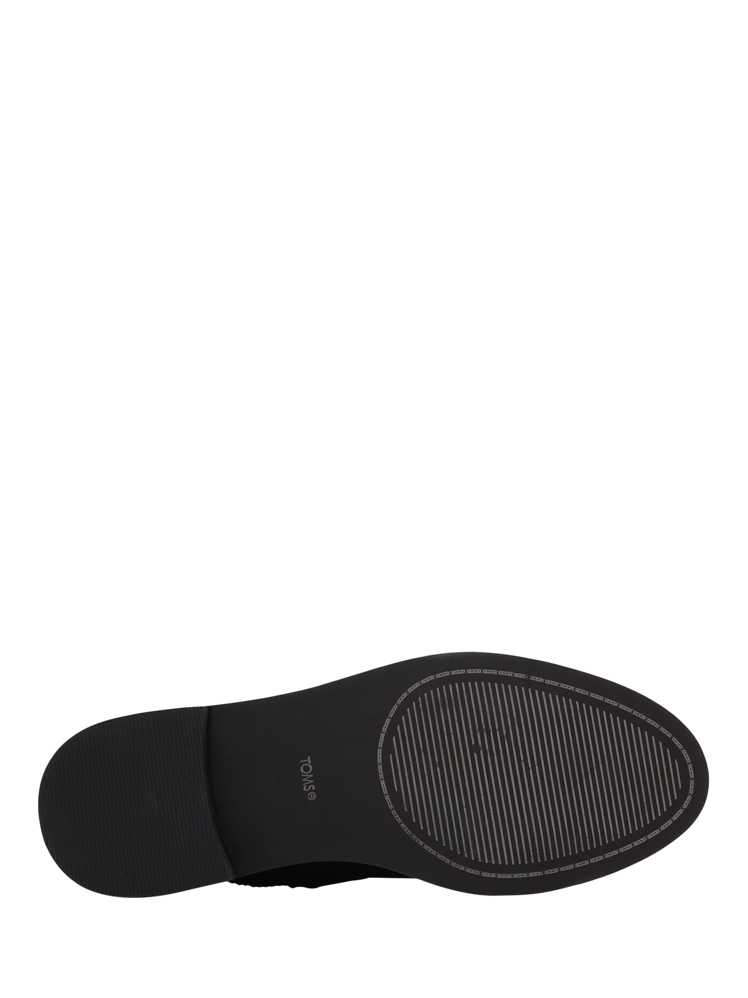 Product image 4 of 5, which shows TOMS Charlie Leather Chelsea Boots, Black, 4