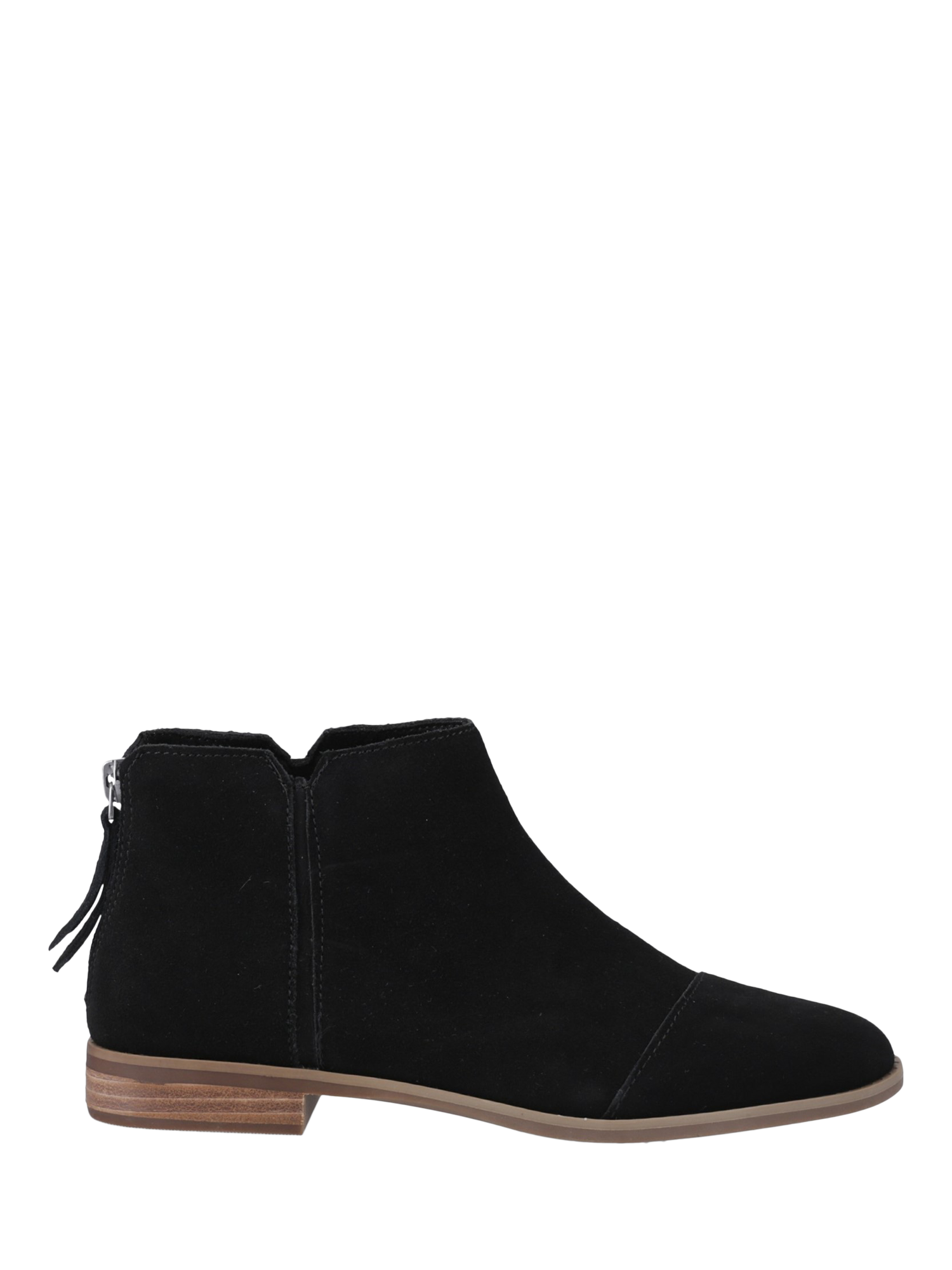 TOMS Rylie Suede Zip Ankle Boots