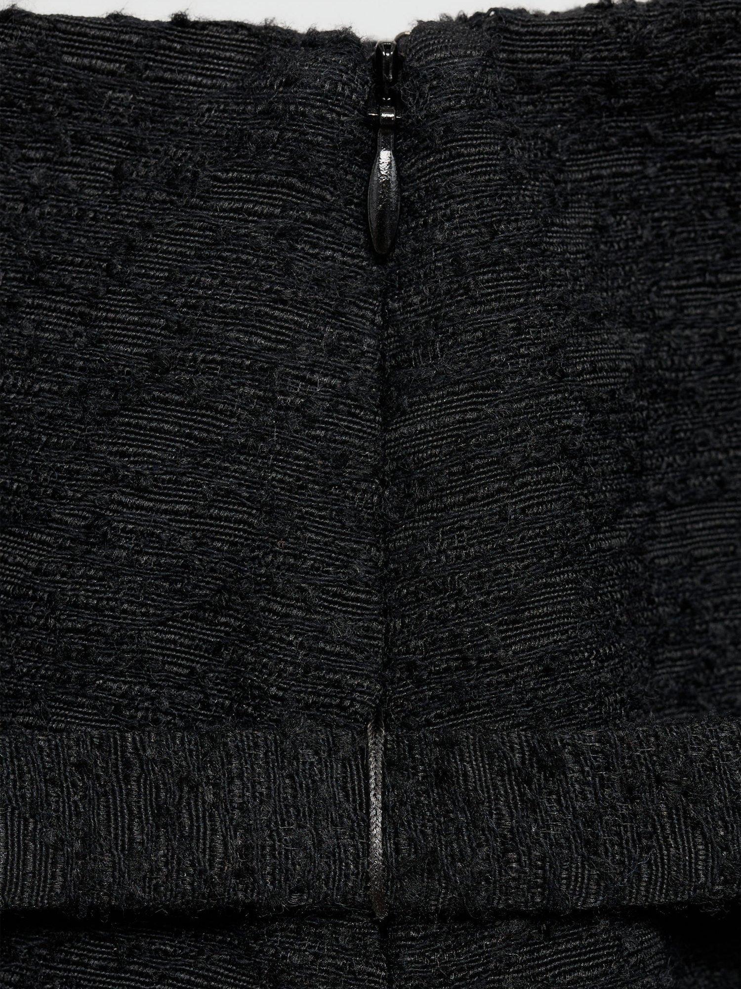 Product image 5 of 8, which shows Mango Salome Belted Mini Skirt, Black, L