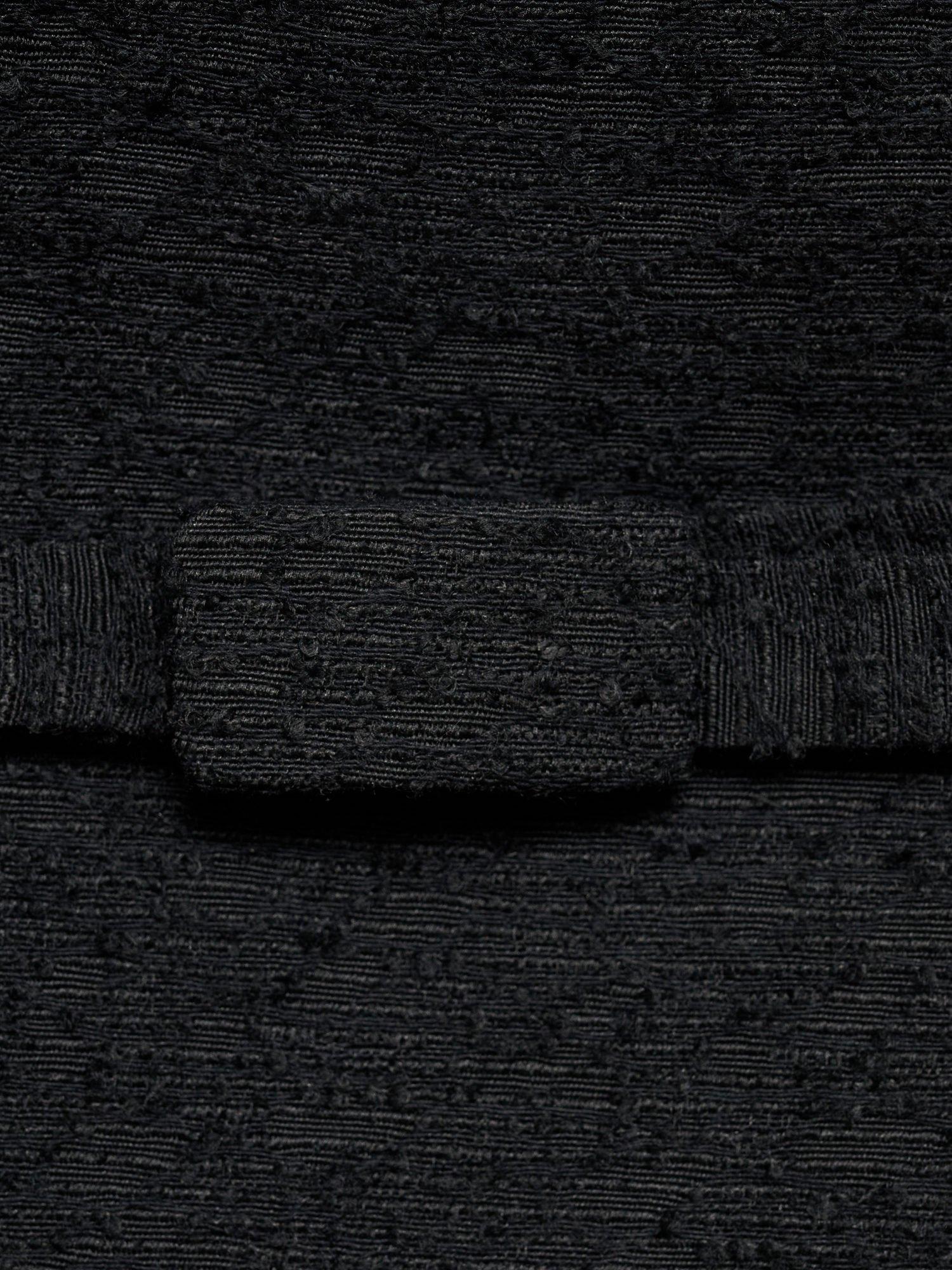 Product image 8 of 8, which shows Mango Salome Belted Mini Skirt, Black, L