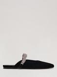 Phase Eight Velvet Mules, Black