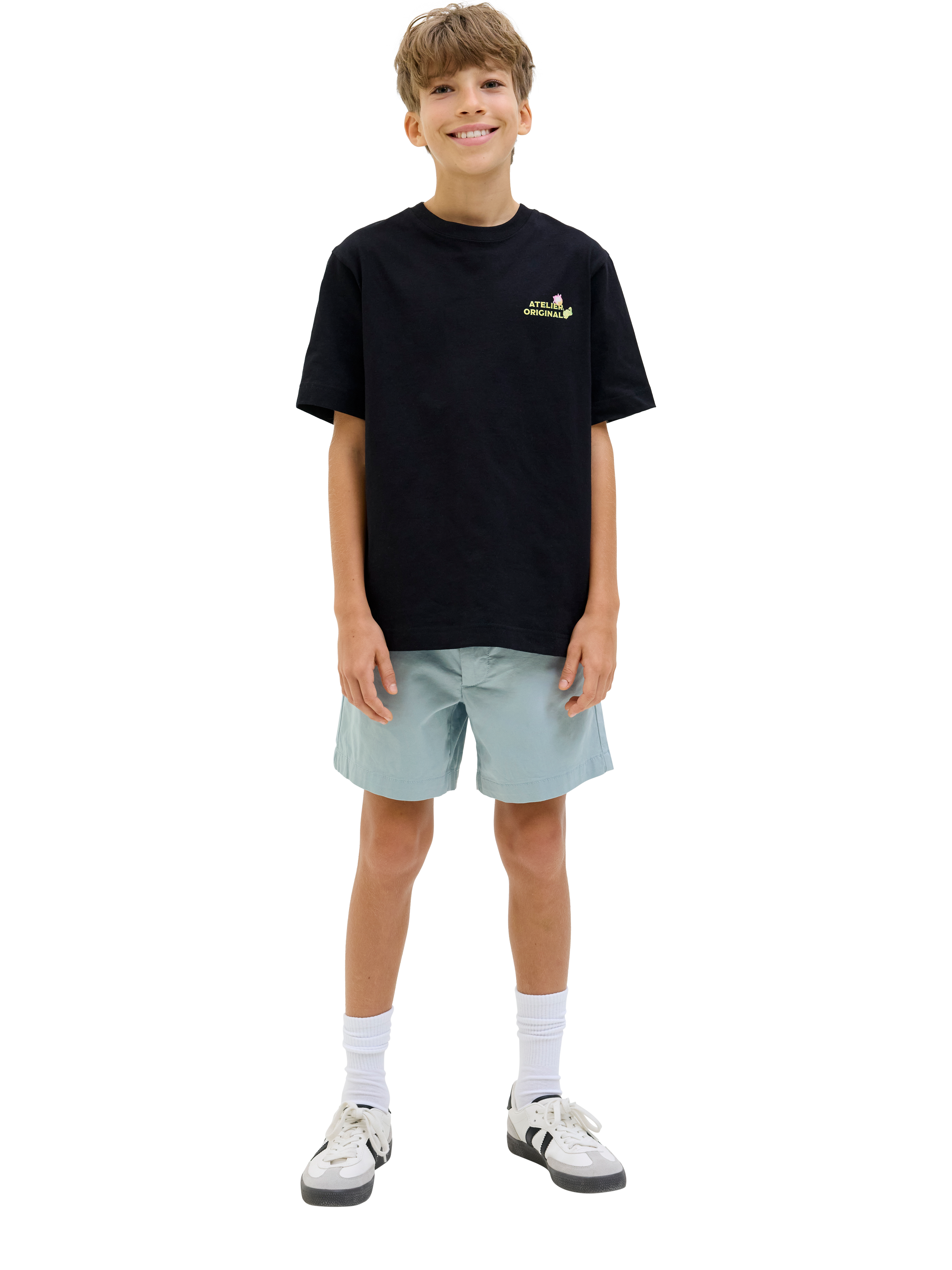 Product image 1 of 1, which shows Jack & Jones Kids' Jogger Shorts, Arona, 8 years