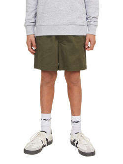 Jack & Jones Kids' Jogger Shorts, Olive Night, Olive Night