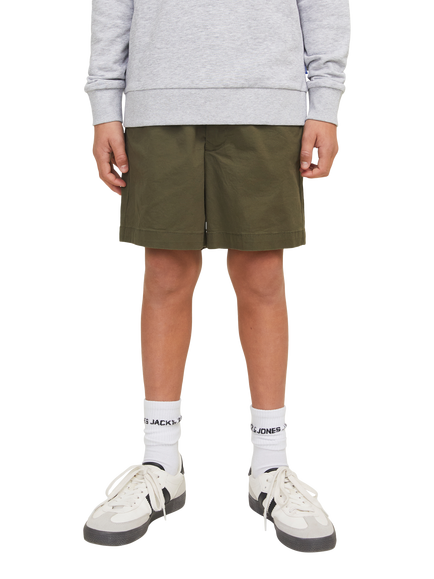 Jack & Jones Kids' Jogger Shorts, Arona, Olive Night