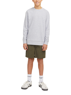 Jack & Jones Kids' Jogger Shorts, Olive Night - view 2, Olive Night