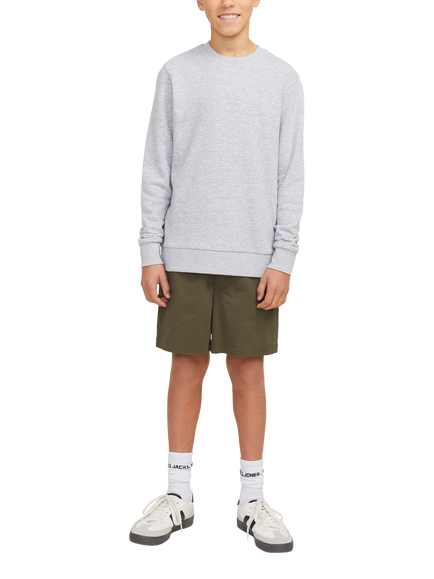 Jack & Jones Kids' Jogger Shorts, Arona - view 2, Olive Night