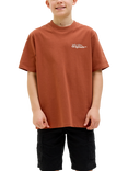 Jack & Jones Kids' Element Back T-Shirt, Arabian Spice