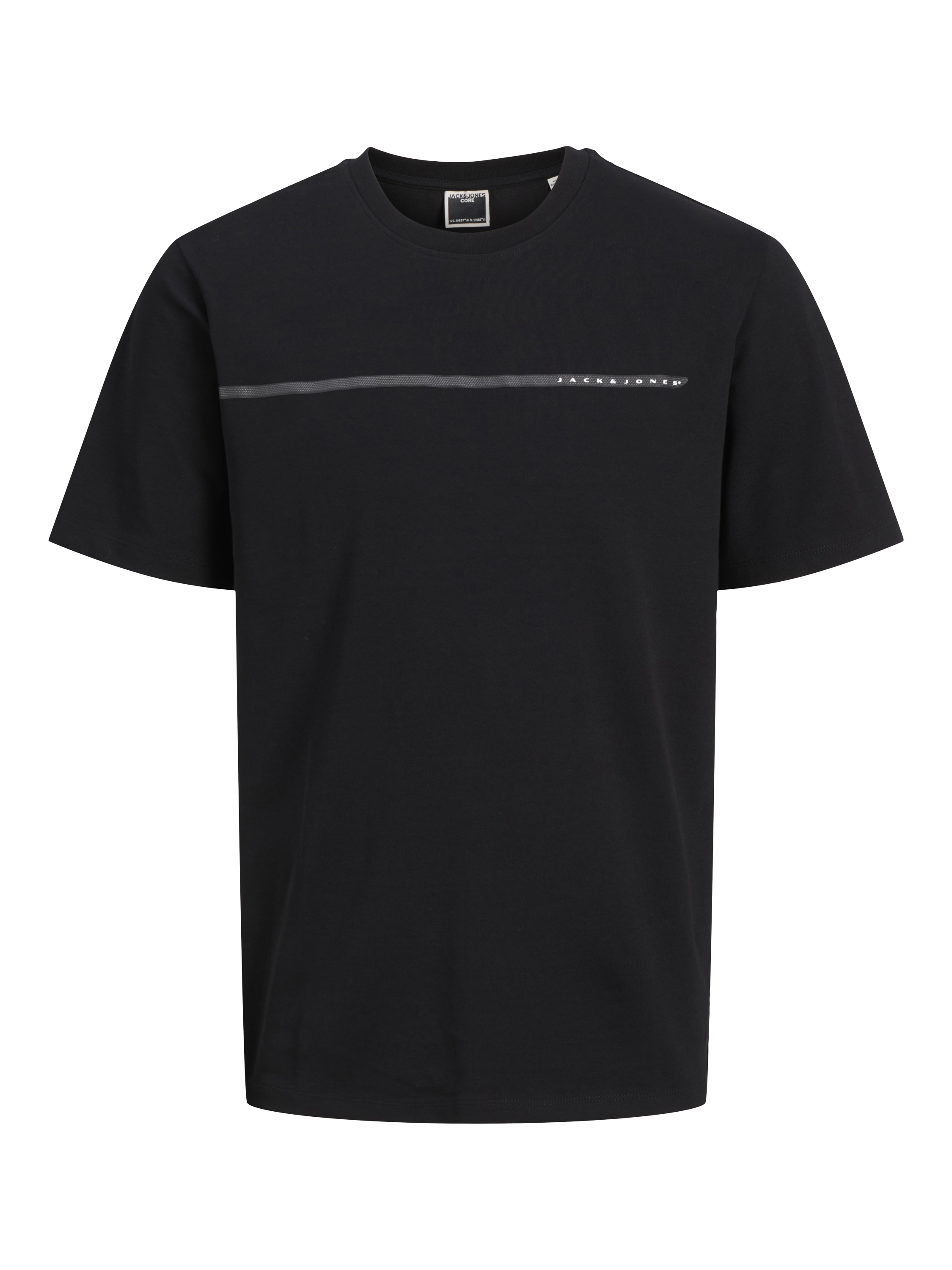 Product image 6 of 6, which shows Jack & Jones Kids' Crew Neck T-Shirt, Black, 10 years