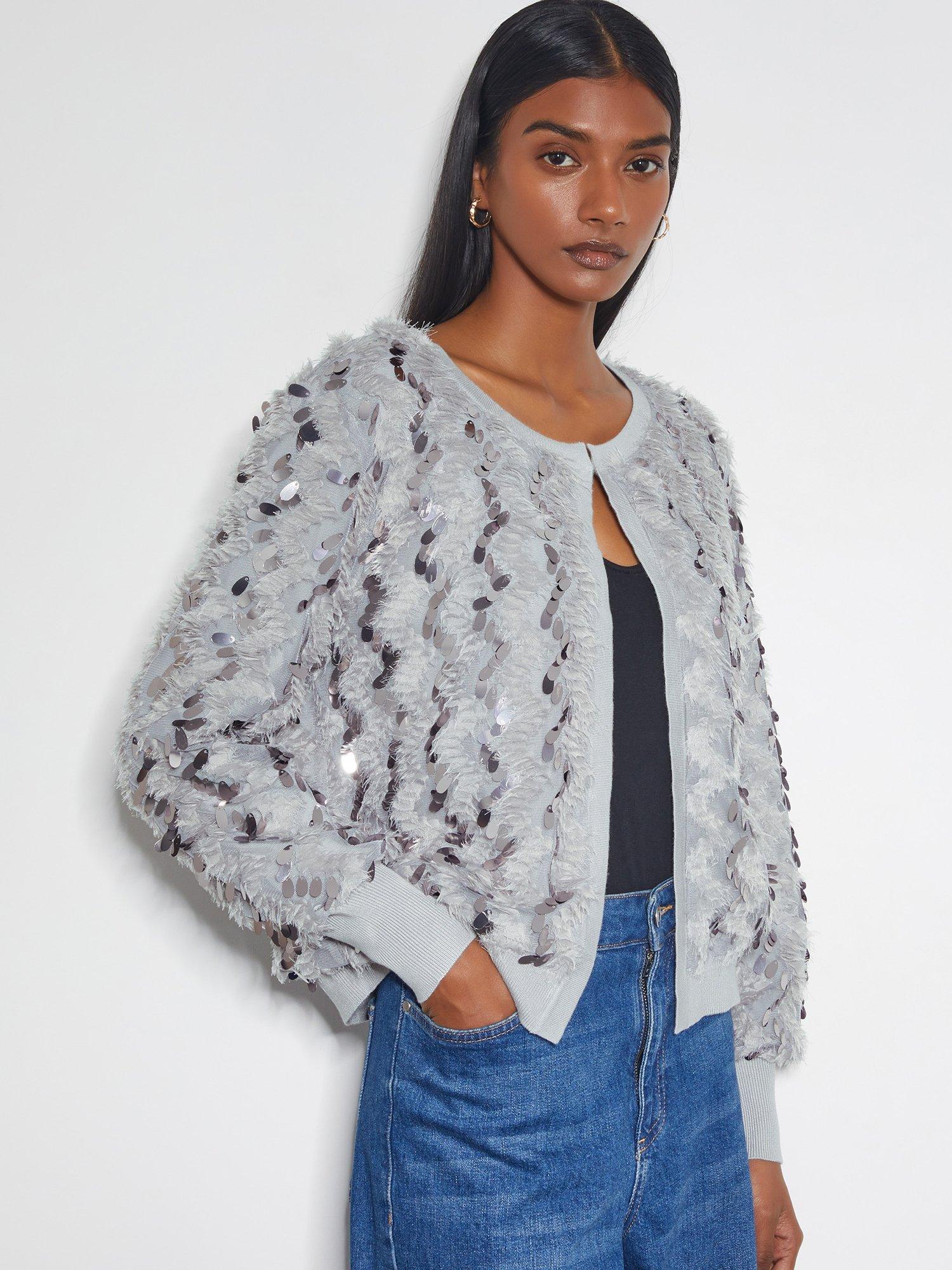 Sequin cardigan discount