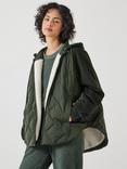 HUSH Sloane Mix Quilt Jacket, Green