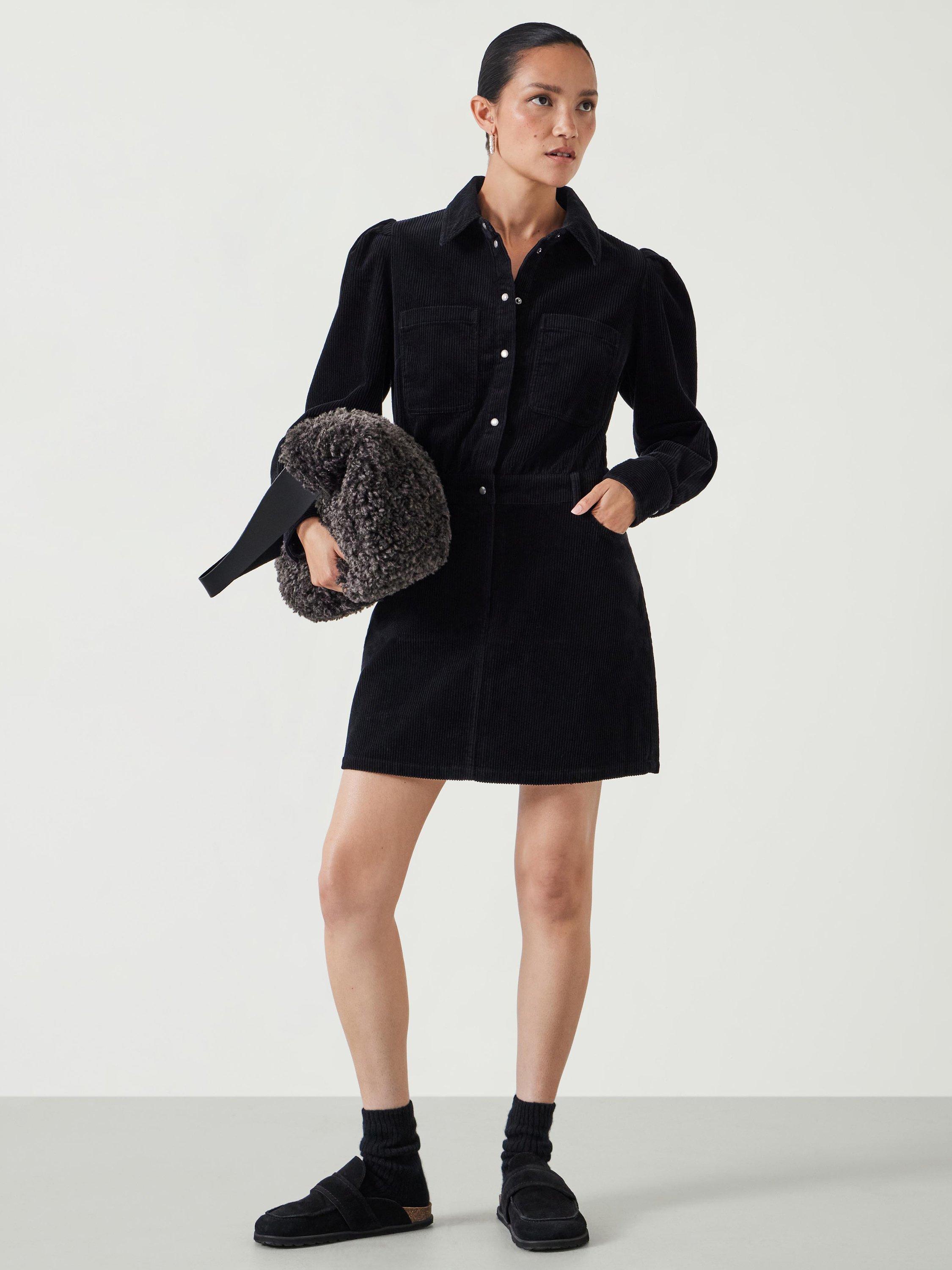 HUSH Mariella Corduroy Mini Dress
