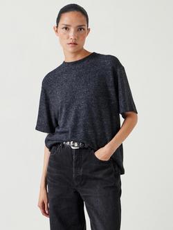 HUSH Elle Supersoft T-Shirt, Charcoal Grey