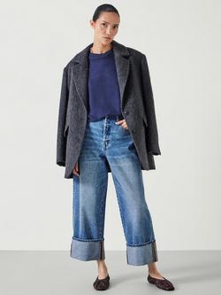 HUSH Elle Supersoft T-Shirt - view 2, Navy