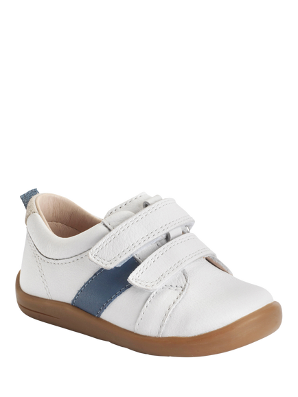 Start-Rite Kids' Styler First Walking Shoes, White Leather - view 2, White Leather