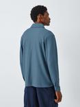 John Lewis Long Sleeve Supima Cotton Pique Polo Shirt