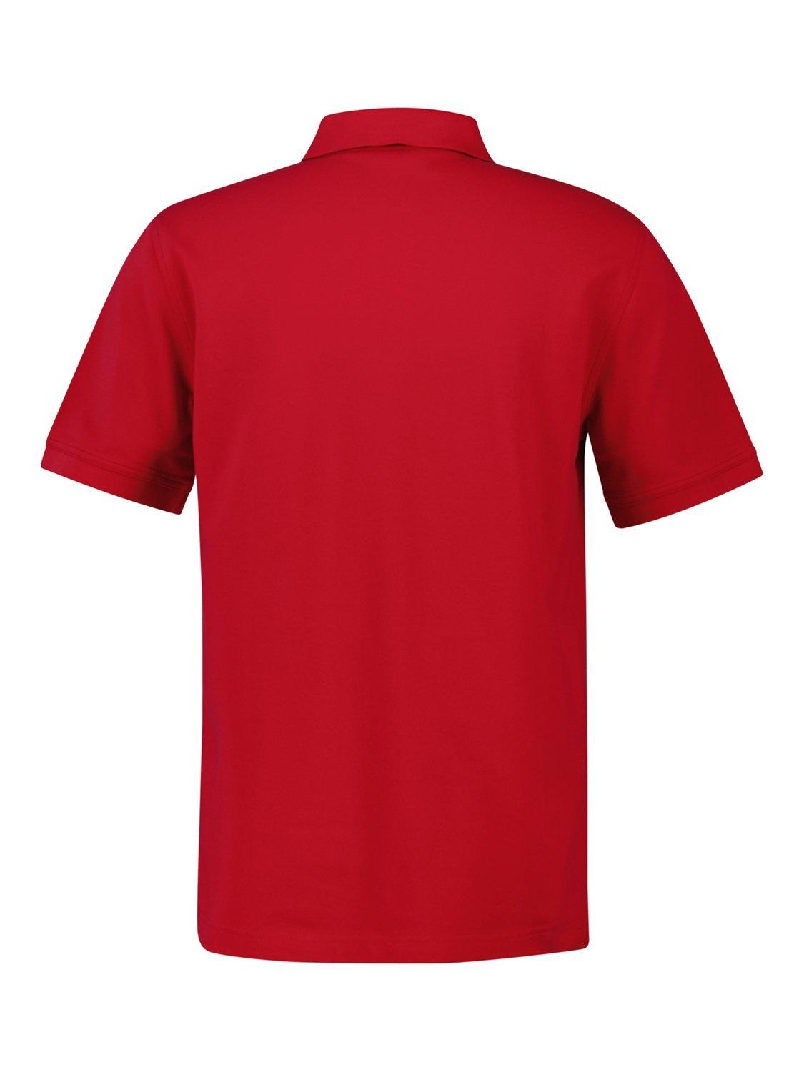 Product image 2 of 2, which shows GANT Piqué Polo Shirt, Ruby Red, XL