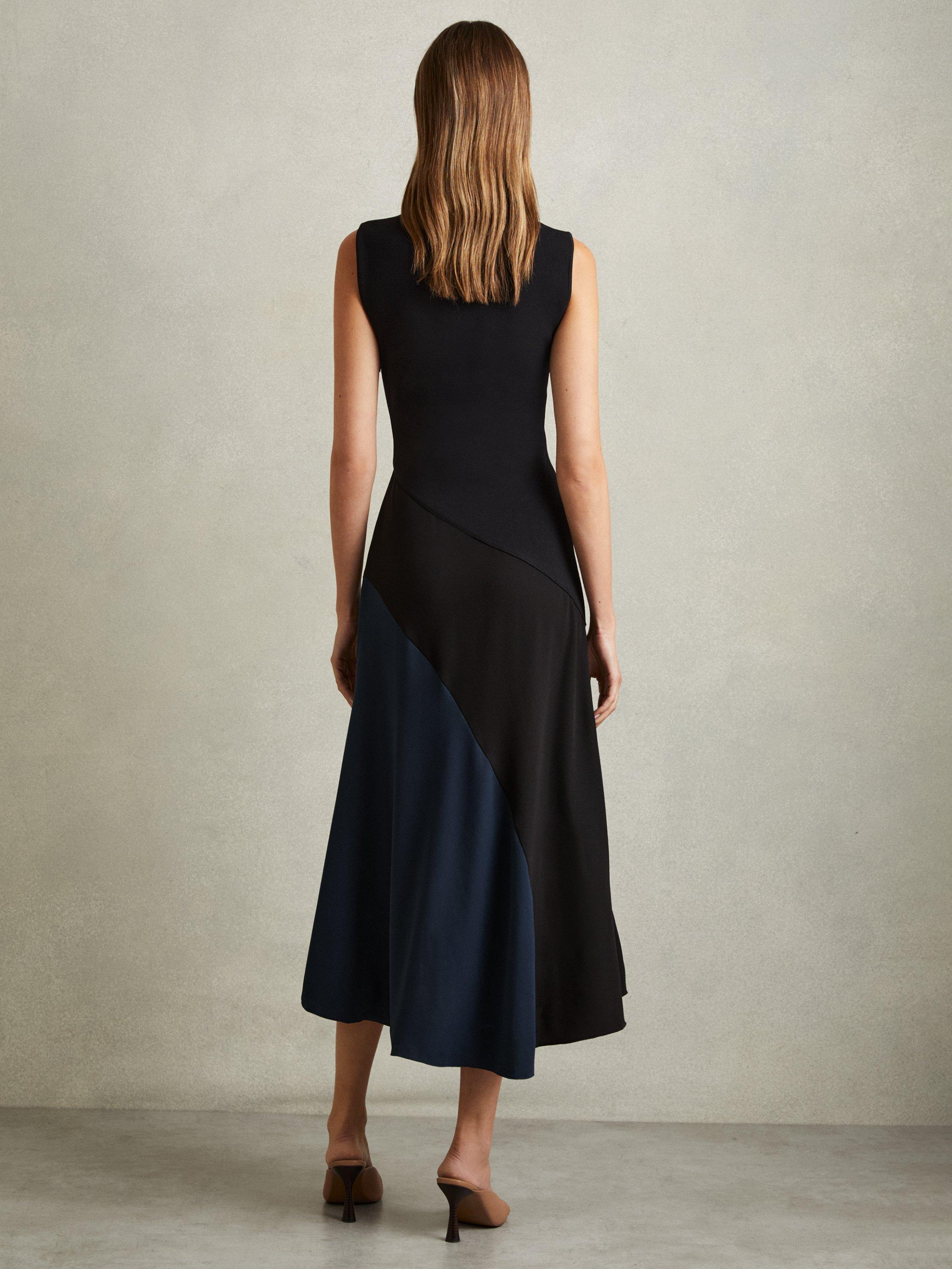 Reiss Petite Faro Dress Black