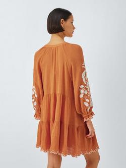 AND/OR Fira Mini Dress, Rust - view 2, Rust