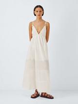 AND/OR Milos Maxi Beach Dress, Ivory