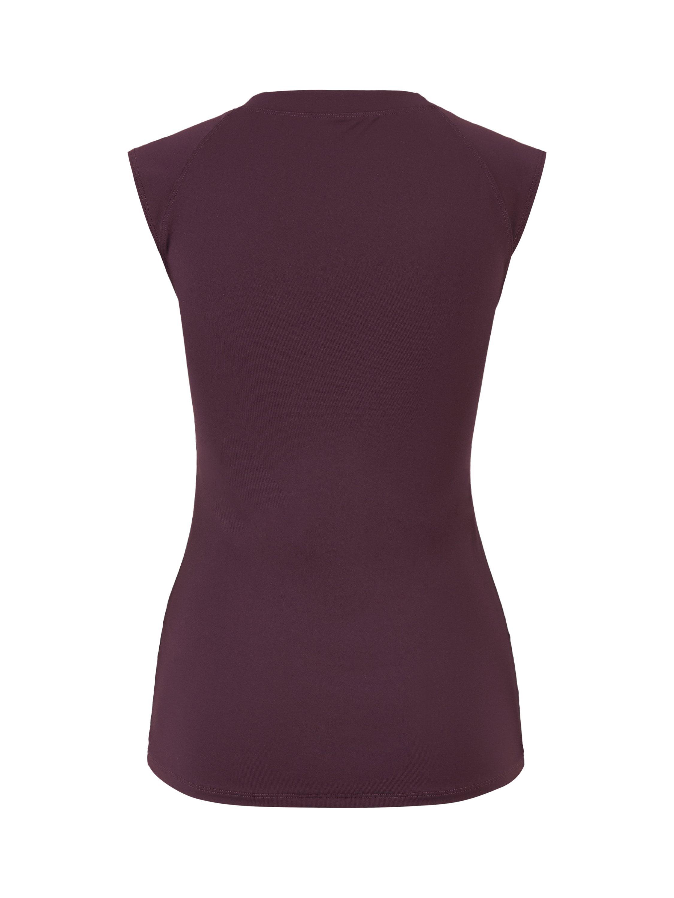 Product image 5 of 7, which shows Venice Beach Eleam V-Neck Sports T-Shirt, Dark Grape, S