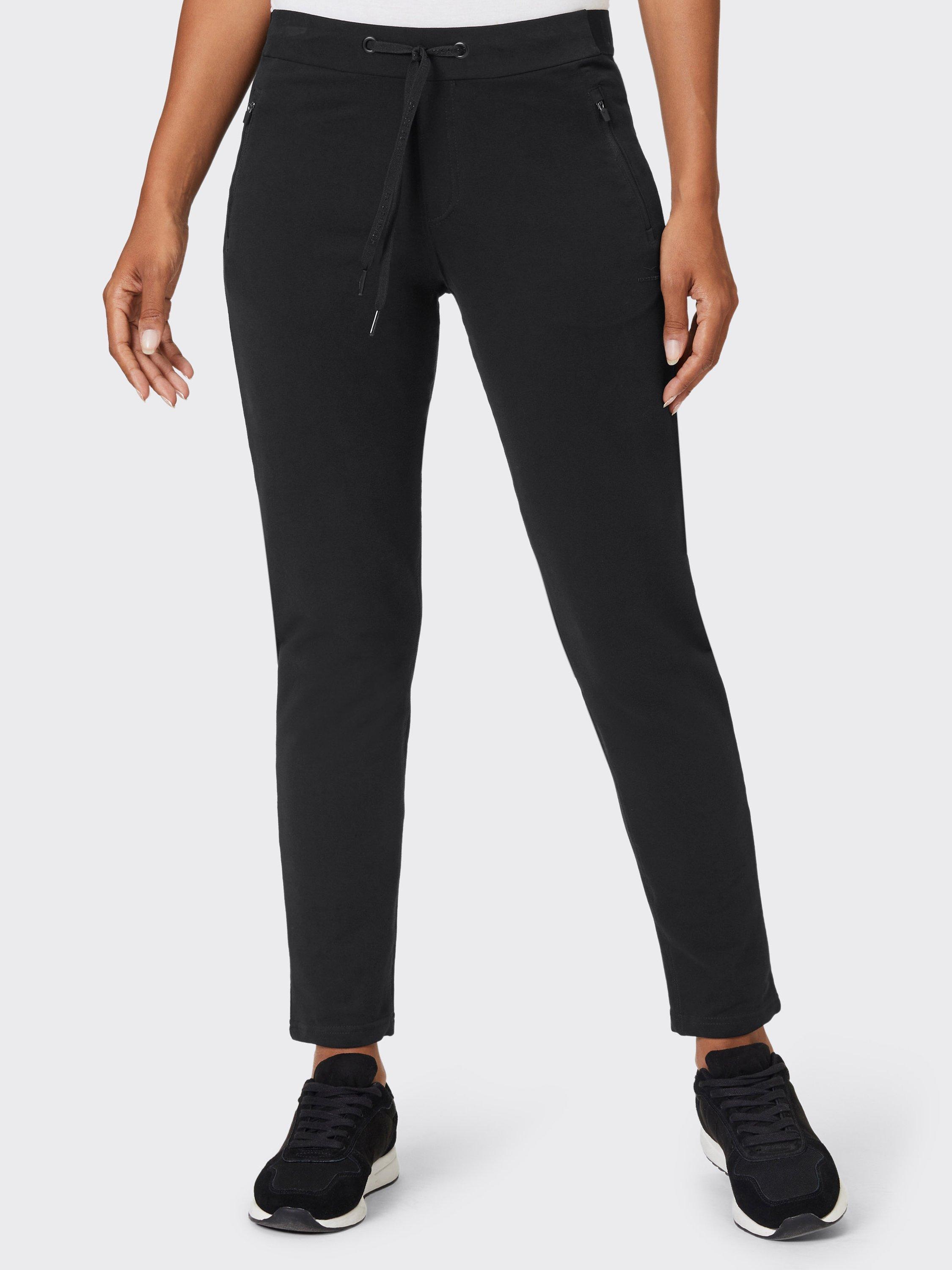 Product image 1 of 7, which shows Venice Beach Shelly Slim Fit Sports Trousers, Black, XS