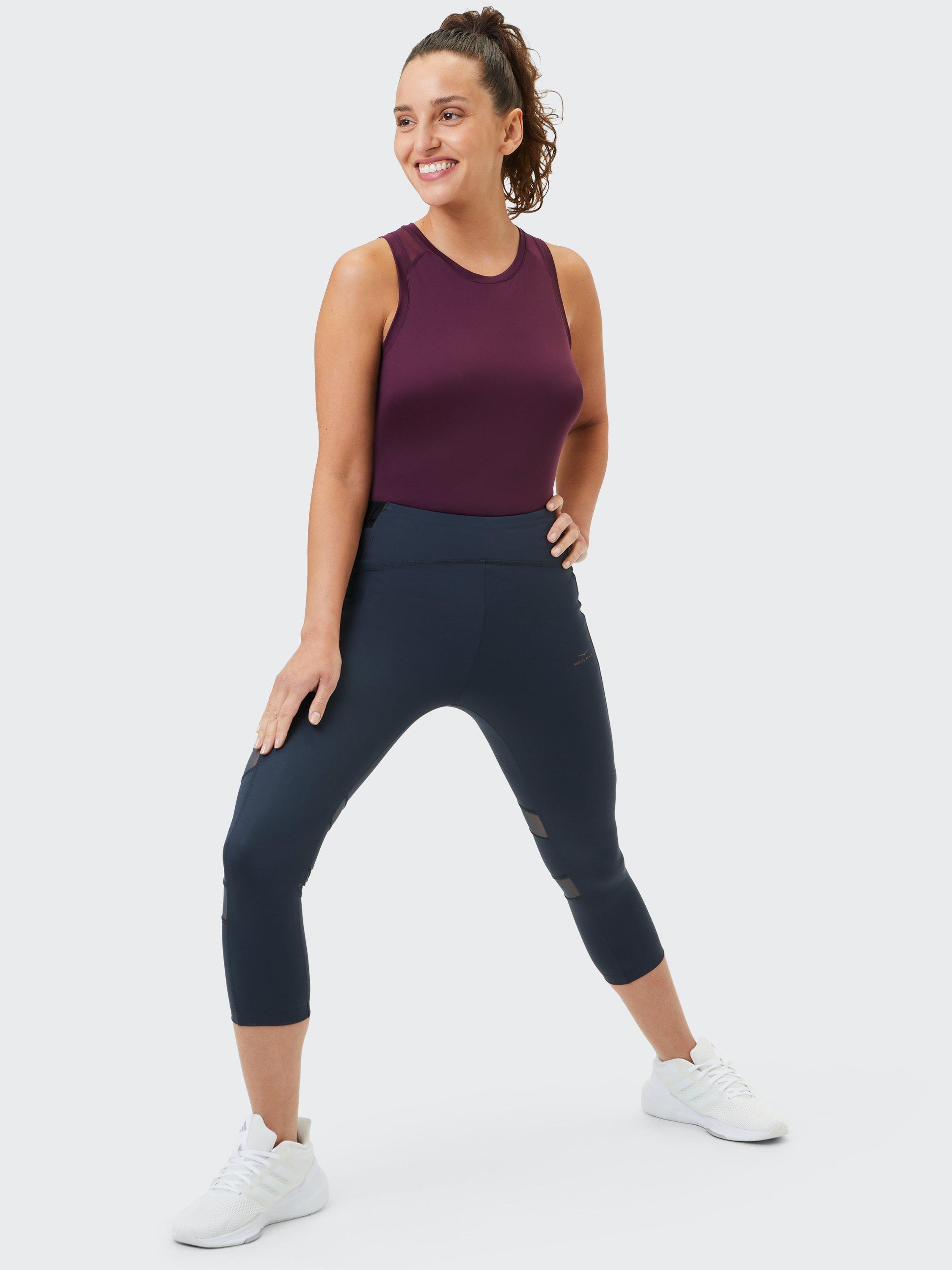Product image 3 of 7, which shows Venice Beach Lisseth 5/6 Sports Leggings, Graphit, XS
