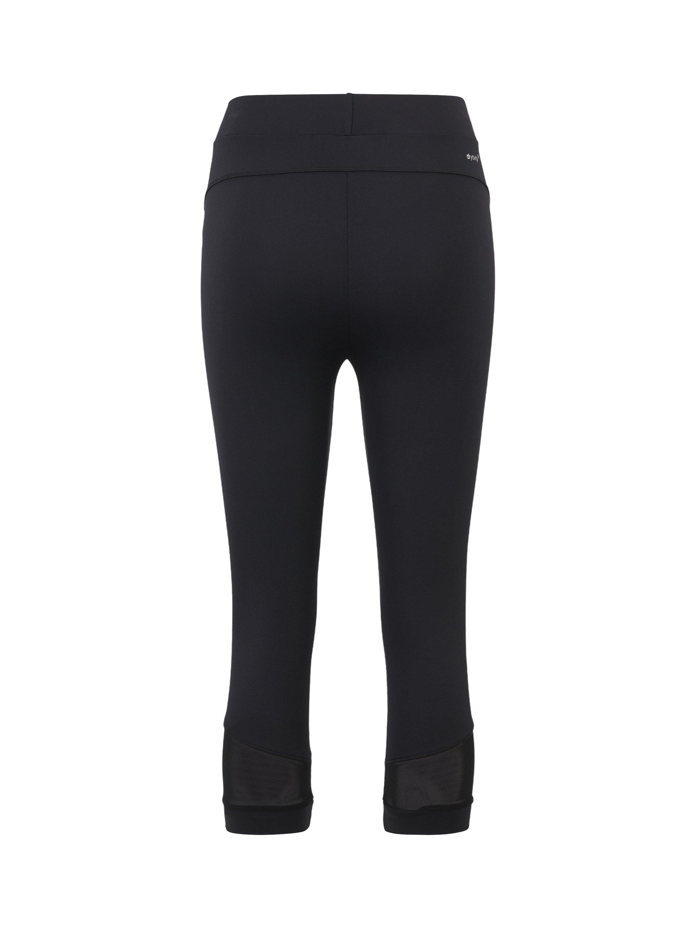 Product image 5 of 7, which shows Venice Beach Kim 3/4 Sports Leggings, Black_tinted Rose, XS