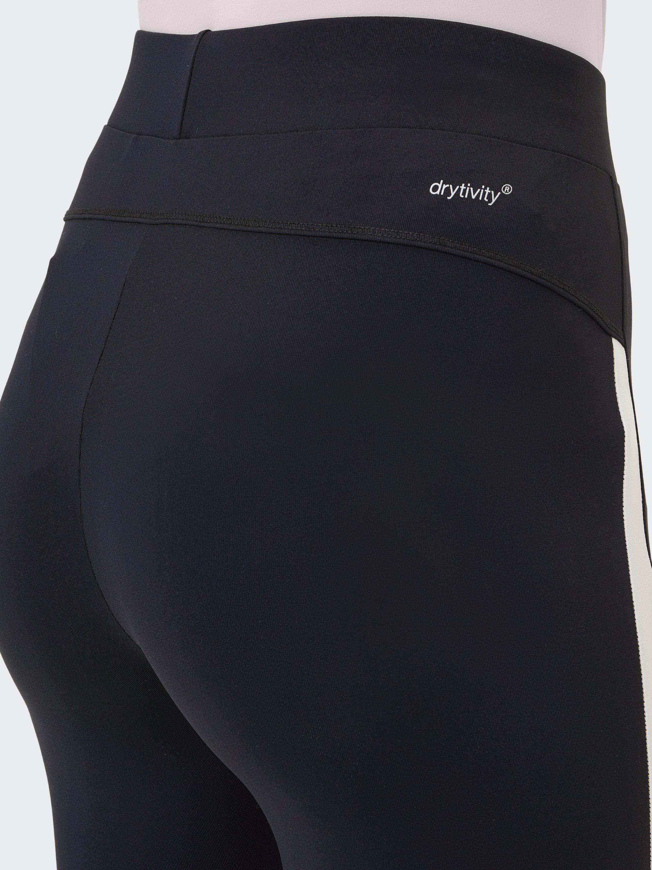 Product image 7 of 7, which shows Venice Beach Kim 3/4 Sports Leggings, Black_tinted Rose, XS