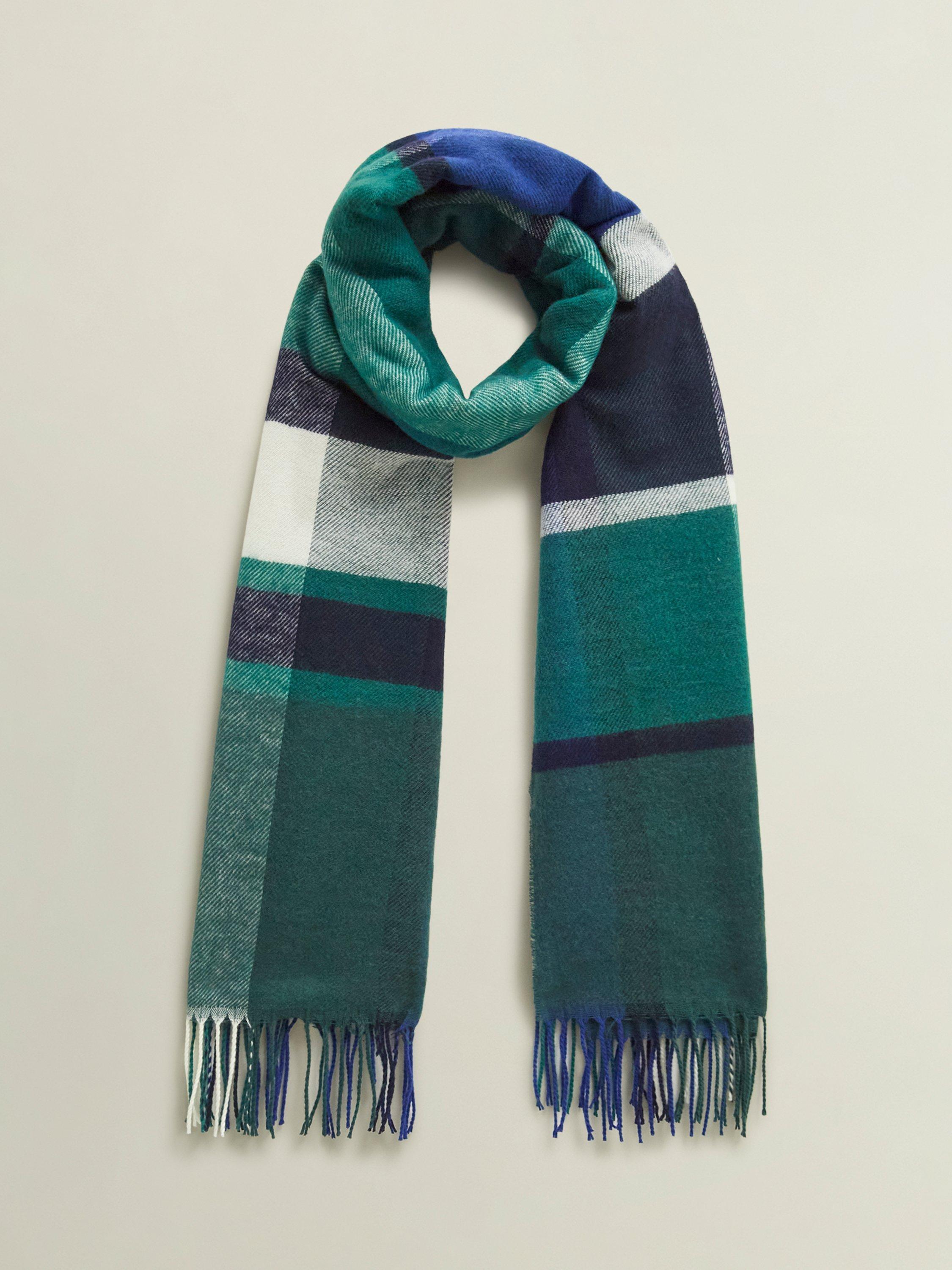 Burberry water ripple newest small plaid velvet scarf