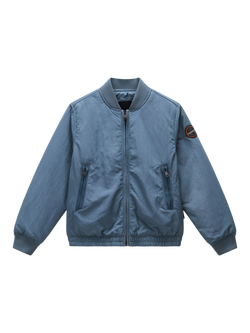 Napapijri Kids' Montale Bomber Jacket, Stormy Wheat, Stormy Wheat