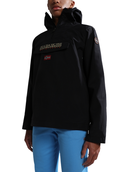 Napapijri Kids' Rainforest Waterproof Anorak, Black - view 2, Black