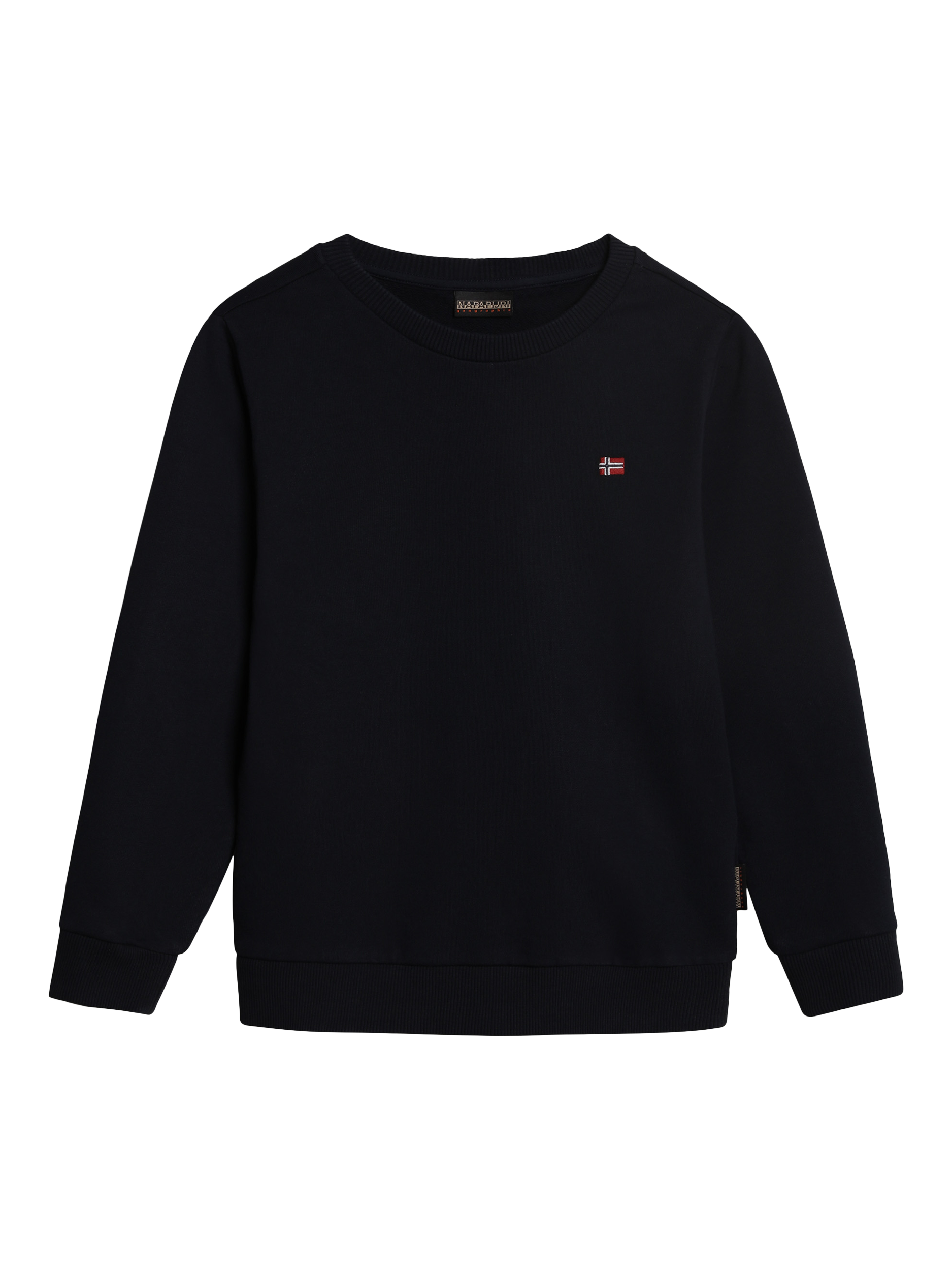 Product image 1 of 7, which shows Napapijri Kids' Balis Cotton Sweatshirt, Blu Marine, 6 years