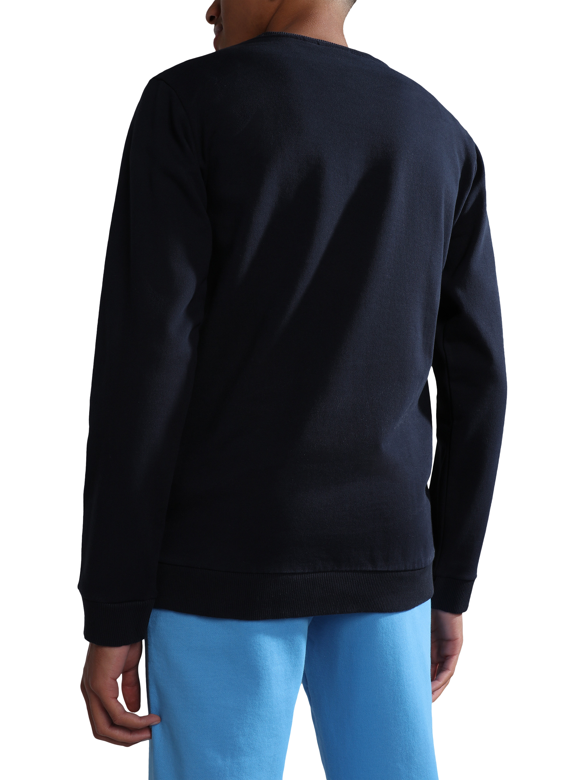 Product image 3 of 7, which shows Napapijri Kids' Balis Cotton Sweatshirt, Blu Marine, 6 years