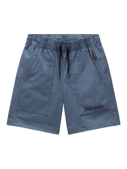 Napapijri Kids' Marem Woven Shorts, Stormy Wheat, Stormy Wheat